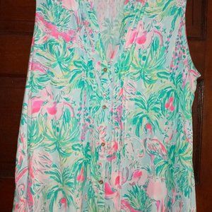 ***REDUCED***Lilly Pulitzer Flamingo Top